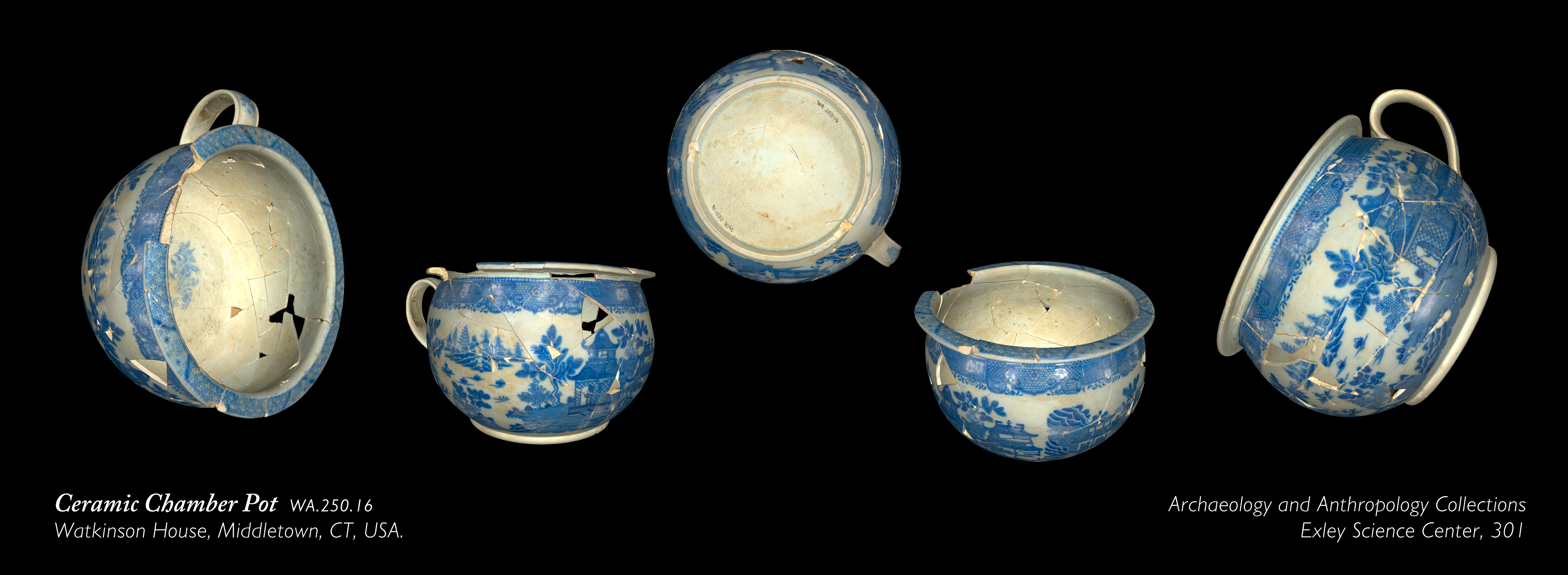 Chamber Pot From Historic Middletown Excavations