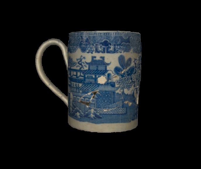 Screenshot of 3D scan of tea cup